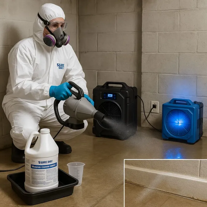 Sanitization and Odor Removal process in Laconia, NH