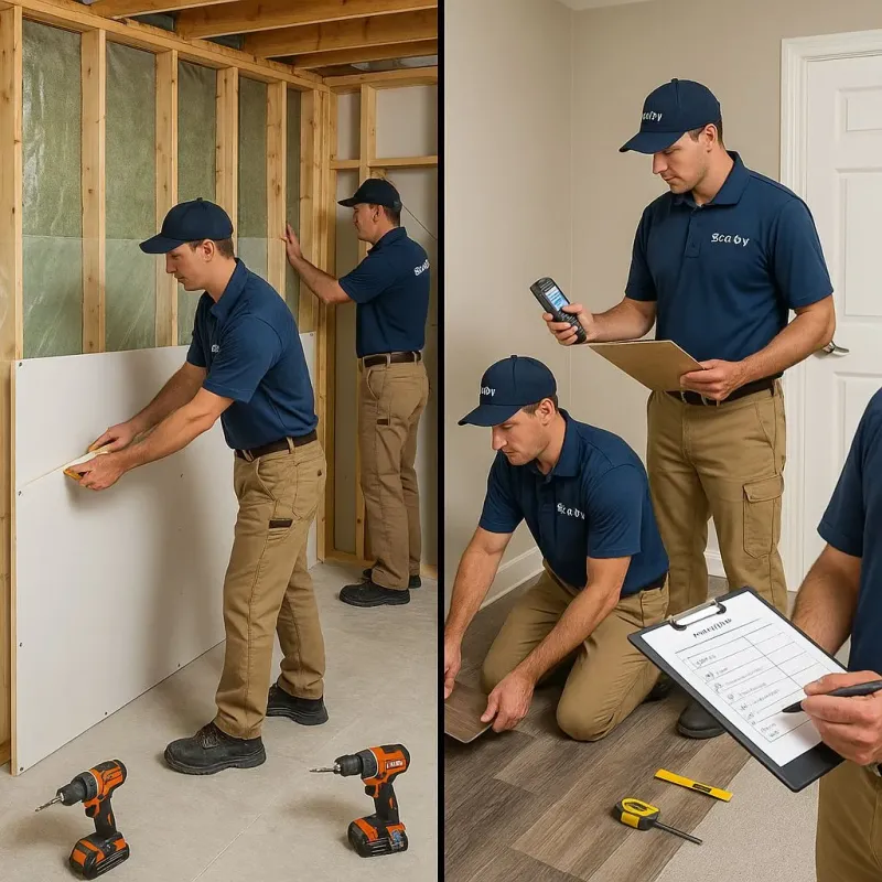 Repairs and Reconstruction process in Laconia, NH